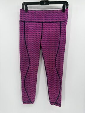 Vineyard Vines Performance Whale Tale Leggings - Pink/Purple - Medium